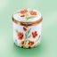 Picture of Limoges Poppies Stamp Box