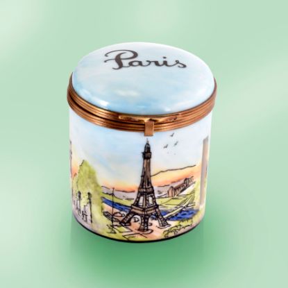 Picture of Limoges Paris Stamp Box , Each.