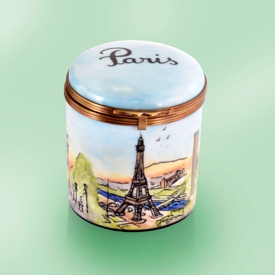 Picture of Limoges Paris Stamp Box , Each.