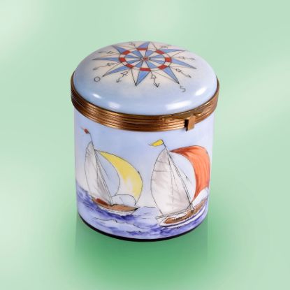 Picture of Limoges  Sailing Stampbox