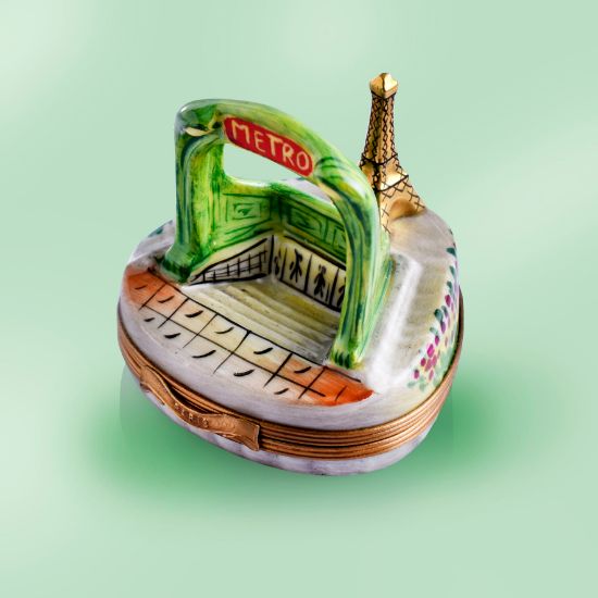 Picture of Limoges Metro Box with Eiffel Tower