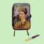 Picture of Frida Kahlo Paint Box with Brush 
