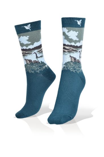 Picture of Lock Ness Monster Socks