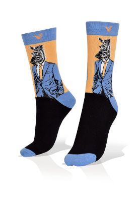 Picture of Executive Business Zebra Socks