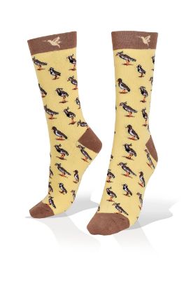 Picture of Tero  Bird  on Yellow Socks 