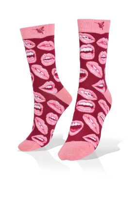 Picture of Socks with Pink Lips