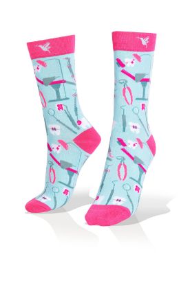 Picture of Dentist Chair and Instruments Socks
