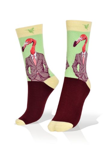 Picture of Executive Business Flamingo Socks