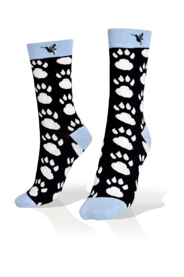 Picture of Dogs FootPrints  Socks 