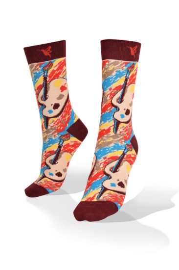 Picture of Painter s Palette Socks