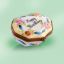 Picture of Limoges Happy Birthday Box with Flowers and Blue Ribbon