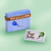 Picture of Limoges Happy Birthday Letter Box with Envelope with Balloons 