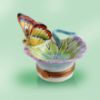 Picture of Butterfly on Green Leaf Box