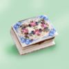 Picture of Limoges Book with Blue Ribbons and Roses Box