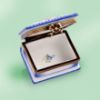 Picture of Limoges Basket with Blue Flowers Book Box