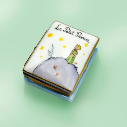 Show details for Little Prince Limoges Book Box Picture of Little Prince Limoges Book Box
