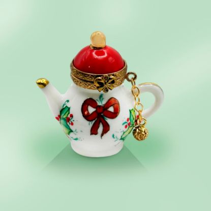 Picture of Limoges Christmas Teapot