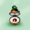 Picture of Limoges Mini Christmas Tree with Gifts on Round Box