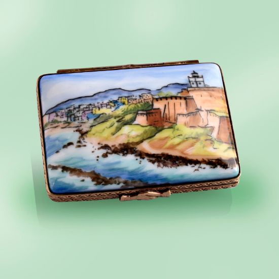 Picture of Limoges Puerto Rico Postcard Box