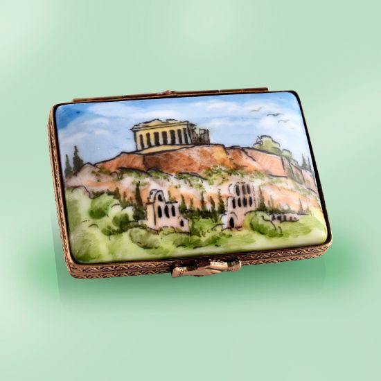 Picture of Limoges Athens Postcard Box