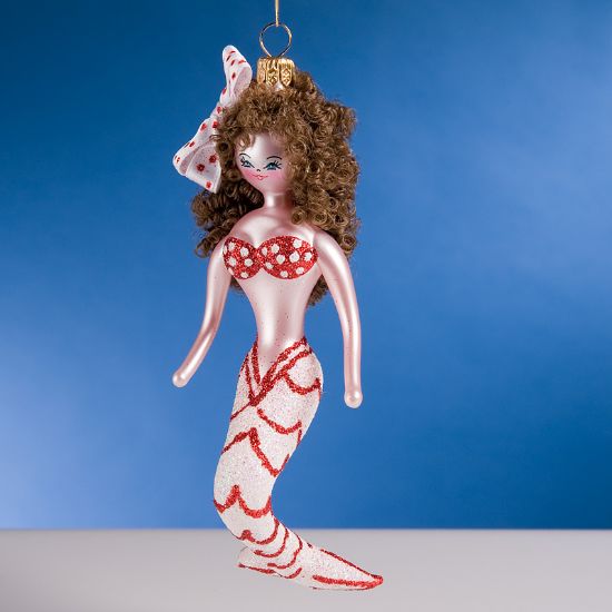 Picture of De Carlini Coral Mermaid Christmas Ornament