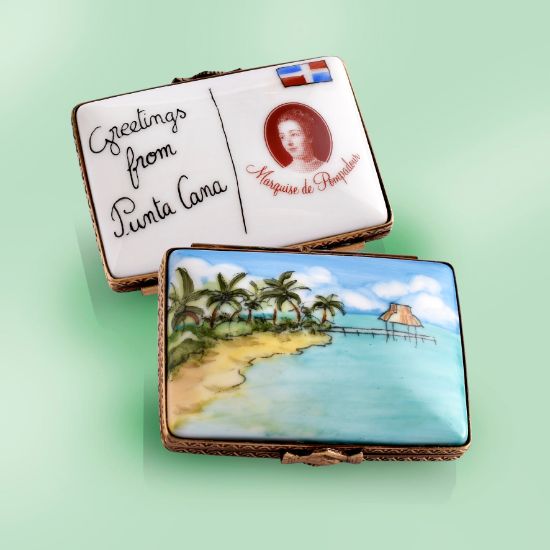 Picture of Limoges Punta Cana Postcard Box, Each.