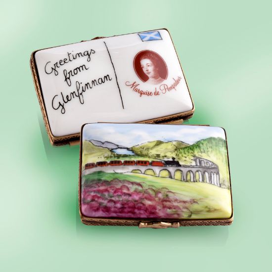 Picture of Limoges Glenfinnan Postcard Box