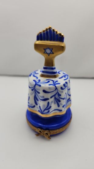 Picture of Limoges Menorah on Table Box