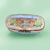 Picture of Limoges Barcelona Artistic Painting Box with Gold Leaf Accents
