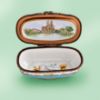 Picture of Limoges Barcelona Artistic Painting Box with Gold Leaf Accents