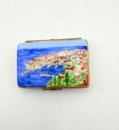 Picture of Limoges Dubrovnic Postcard Box