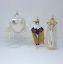 Picture of De Carlini Cinderella Set of 3 Christmas Ornaments 