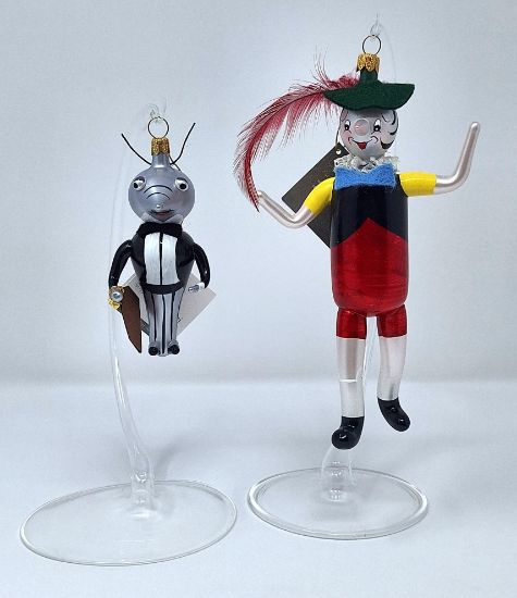 Picture of De Carlini Pinocchio Set of 2 ornaments
