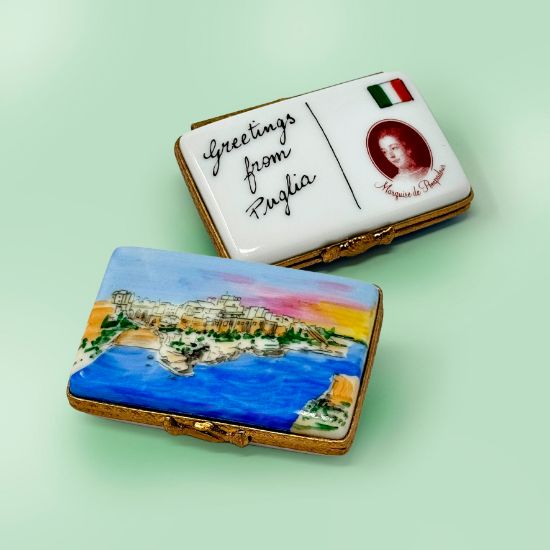 Picture of Limoges Puglia Postcard Box, Each.