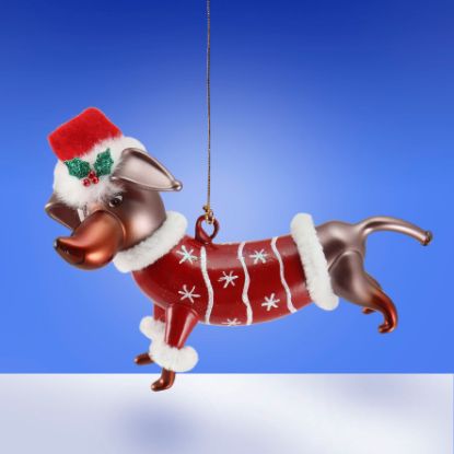 Picture of De Carlini Dachsund Exclusive Ornament