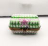Picture of Limoges Green Carton of Eggs with pink Bow Box