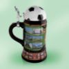 Picture of German World Soccer Cup Beer Stein, Each.