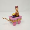 Picture of Limoges Easter Rabbit on Pink Cart Box