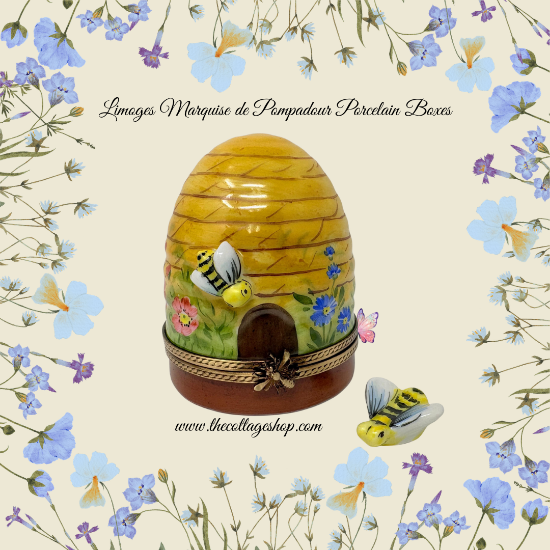 Picture of Limoges Early Spring Beehive Box with Bee