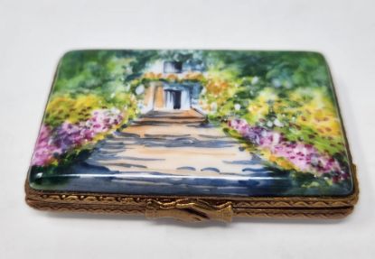 Picture of Limoges Giverny Garden Postcard Box
