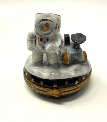 Picture of Limoges Astronaut with Lunar Roving Vehicle