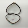 Picture of Limoges Heart with Flowers, Gold Bow and Ladybug box