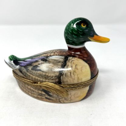 Picture of Limoges Mallard box 