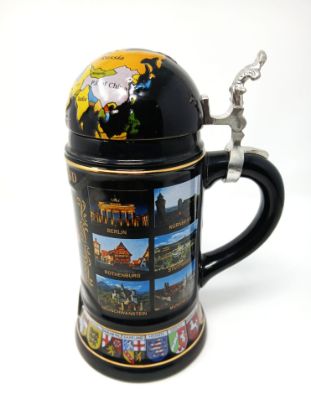 Picture of Germany Ltd Ed Stein with Map on Top 