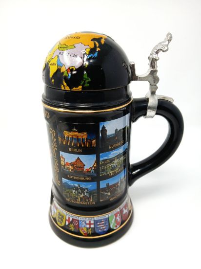 Picture of Germany Ltd Ed Stein with Map on Top 