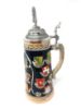 Picture of Deutschland Provinces Coat of Arms German Beer Stein with Eagle Top
