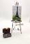 Picture of Limoges Eiffel Tower Painting on Easel with Pallette  and Painters Briefcase