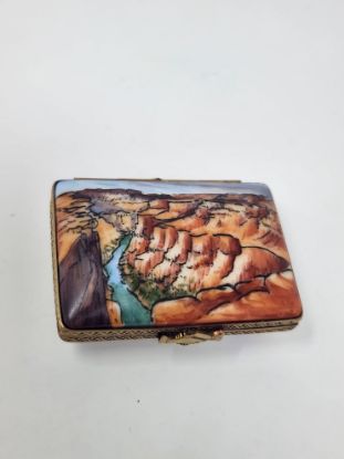 Picture of Limoges Grand Canyon Postcard Box