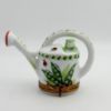 Picture of Limoges Waterin Can with Lily of the Valley and Frog Box