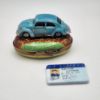 Picture of Limoges Blue Car Box with Boy's Drivers License
